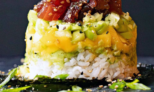 Japanese Sushi Tower