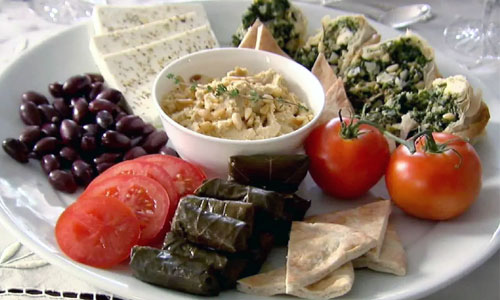 Mediterranean Greek Platter